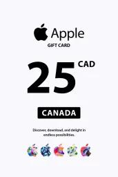 Apple $25 CAD Gift Card (CA) - Digital Code