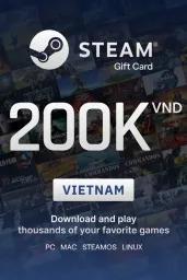 Steam Wallet ₫200000 VND Gift Card (VN) - Digital Code