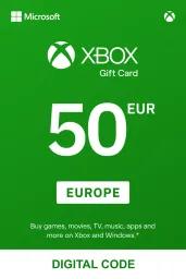 Xbox €50 EUR Gift Card (EU) - Digital Code