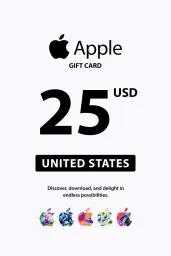Apple $25 USD Gift Card (US) - Digital Code
