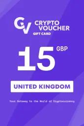 Crypto Voucher Bitcoin (BTC) 15 GBP Gift Card (UK) - Digital Code
