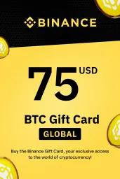 Binance (BTC) 75 USD Gift Card - Digital Code