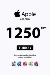 Apple ₺1250 TRY Gift Card (TR) - Digital Code