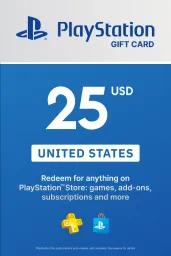 PlayStation Store $25 USD Gift Card (US) - Digital Code