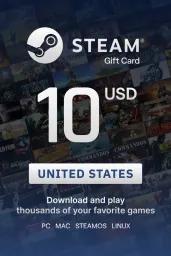 Steam Wallet $10 USD Gift Card (US) - Digital Code