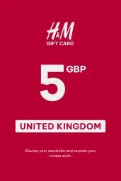 H&M £5 GBP Gift Card (UK) - Digital Code