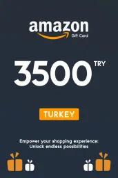 Amazon ₺3500 TRY Gift Card (TR) - Digital Code