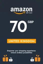Amazon £70 GBP Gift Card (UK) - Digital Code