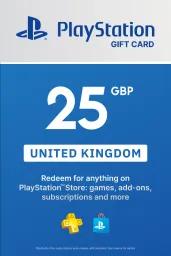PlayStation Store £25 GBP Gift Card (UK) - Digital Code