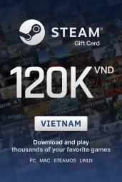 Steam Wallet ₫120000 VND Gift Card (VN) - Digital Code
