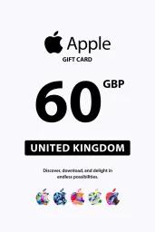 Apple £60 GBP Gift Card (UK) - Digital Code