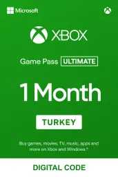 Product Image - Xbox Game Pass Ultimate 1 Month (TR) - Xbox Live - Digital Code