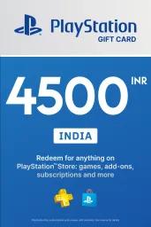 PlayStation Store ₹4500 INR Gift Card (IN) - Digital Code
