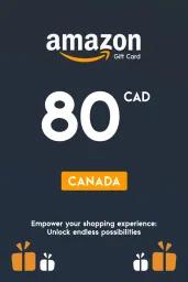 Amazon $80 CAD Gift Card (CA) - Digital Code