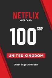Product Image - Netflix £100 GBP Gift Card (UK) - Digital Code