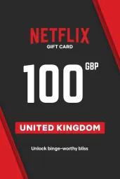 Netflix £100 GBP Gift Card (UK) - Digital Code
