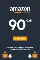 Amazon $90 CAD Gift Card (CA) - Digital Code