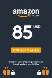Amazon $85 USD Gift Card (US) - Digital Code