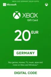 Xbox €20 EUR Gift Card (DE) - Digital Code