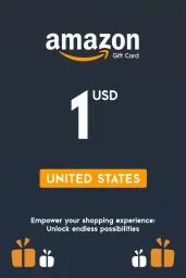 Amazon $1 USD Gift Card (US) - Digital Code