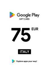 Product Image - Google Play €75 EUR Gift Card (IT) - Digital Code