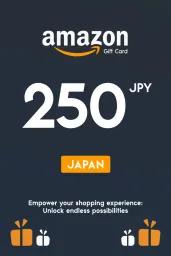Amazon ¥250 JPY Gift Card (JP) - Digital Code