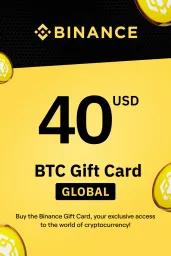 Binance (BTC) 40 USD Gift Card - Digital Code