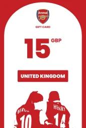 Arsenal £15 GBP Gift Card (UK) - Digital Code