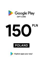 Google Play zł150 PLN Gift Card (PL) - Digital Code