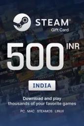 Steam Wallet ₹500 INR Gift Card (IN) - Digital Code