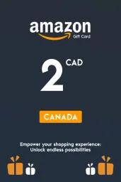 Amazon $2 CAD Gift Card (CA) - Digital Code