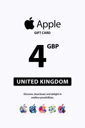 Apple £4 GBP Gift Card (UK) - Digital Code