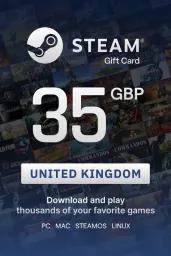 Steam Wallet £35 GBP Gift Card (UK) - Digital Code