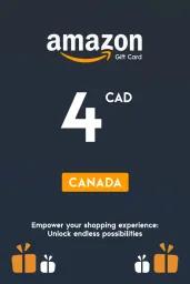 Amazon $4 CAD Gift Card (CA) - Digital Code