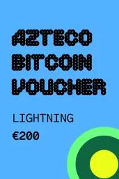 Azteco Bitcoin Lightning Voucher €200 EUR Gift Card - Digital Code