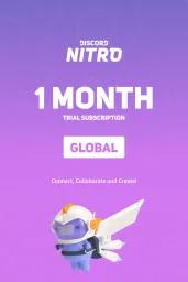 Discord Nitro 1 Month Trial Subscription - Digital Code