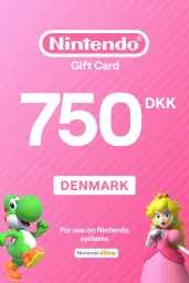 Product Image - Nintendo eShop 750 DKK Gift Card (DK) - Digital Code