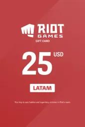 Riot Access $25 USD Gift Card (LATAM) - Digital Code