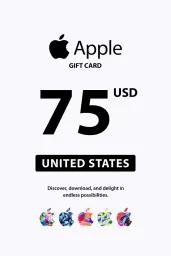 Apple $75 USD Gift Card (US) - Digital Code