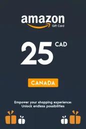 Amazon $25 CAD Gift Card (CA) - Digital Code