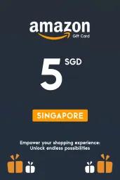 Amazon $5 SGD Gift Card (SG) - Digital Code