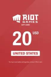 Riot Access $20 USD Gift Card (US) - Digital Code