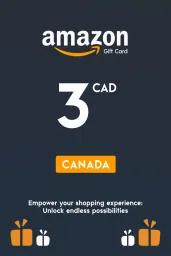 Amazon $3 CAD Gift Card (CA) - Digital Code