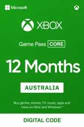 Product Image - Xbox Game Pass Core 12 Months (AU) - Xbox Live - Digital Code
