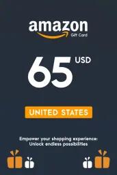 Amazon $65 USD Gift Card (US) - Digital Code