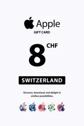Apple 8 CHF Gift Card (CH) - Digital Code