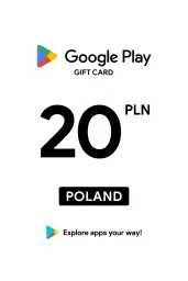Product Image - Google Play zł20 PLN Gift Card (PL) - Digital Code