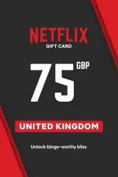 Netflix £75 GBP Gift Card (UK) - Digital Code