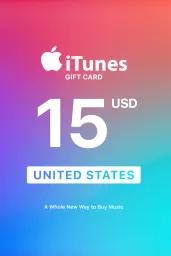 Apple iTunes $15 USD Gift Card (US) - Digital Code