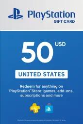 PlayStation Store $50 USD Gift Card (US) - Digital Code